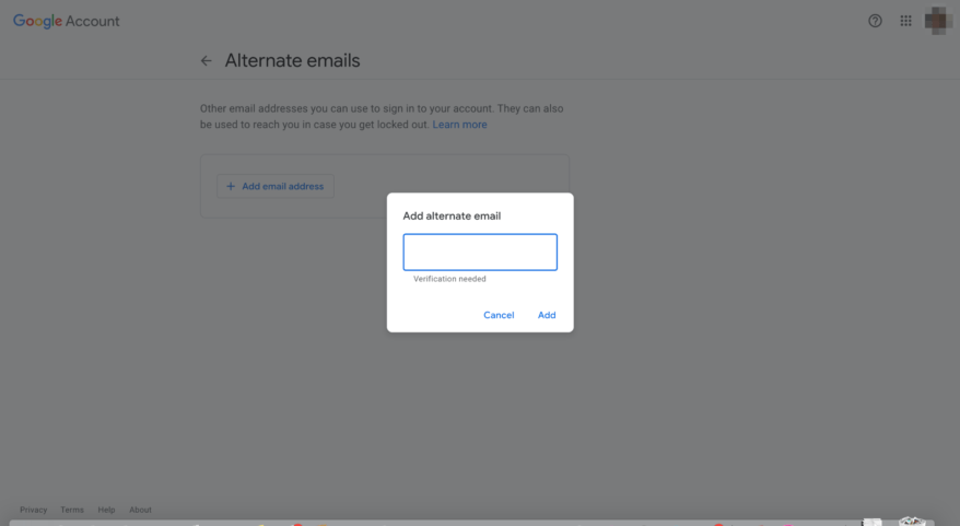 can you change your gmail address
